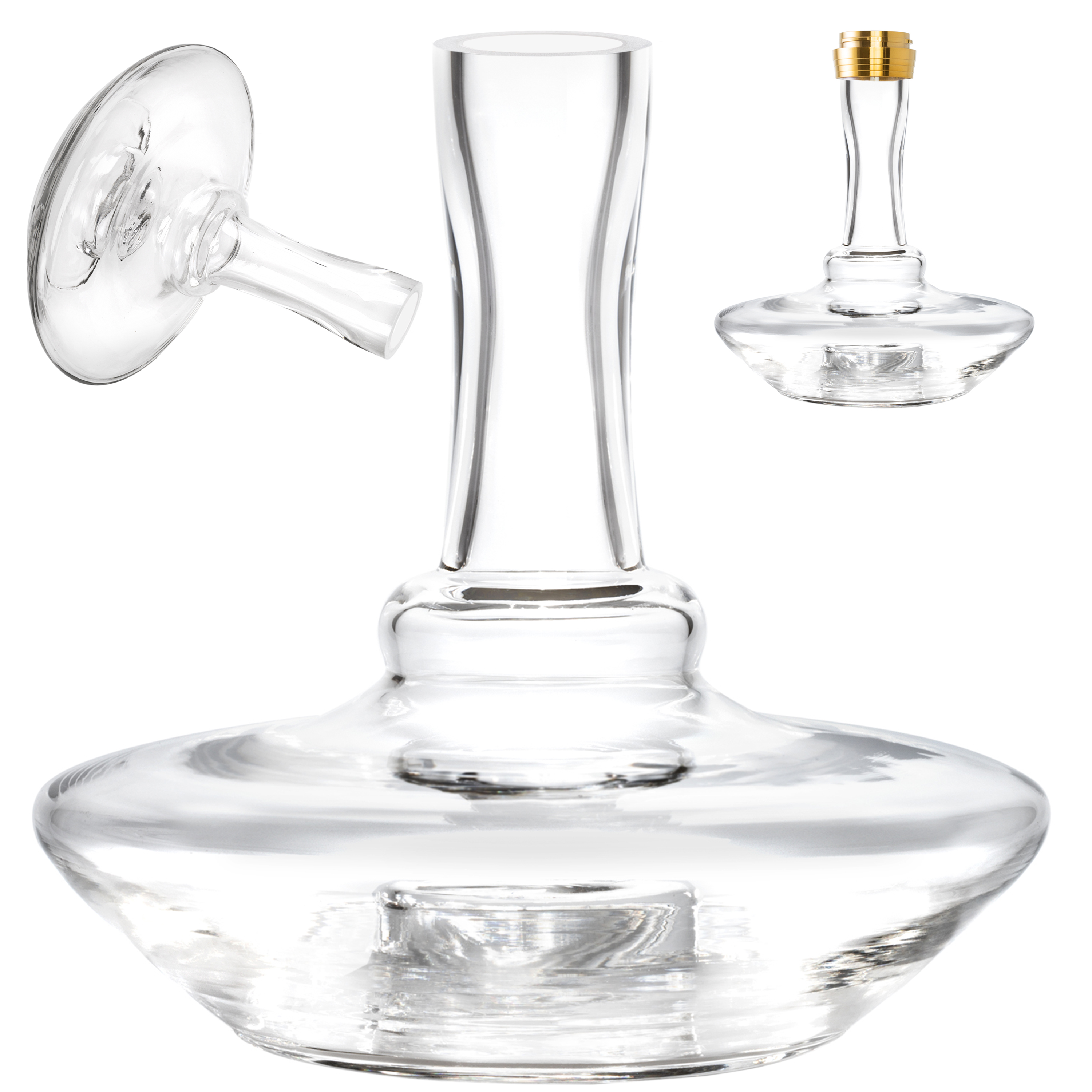 DILAW® Nexus Shisha Bowl Glas Ersatzglas Bowl ohne Gewinde DILAW