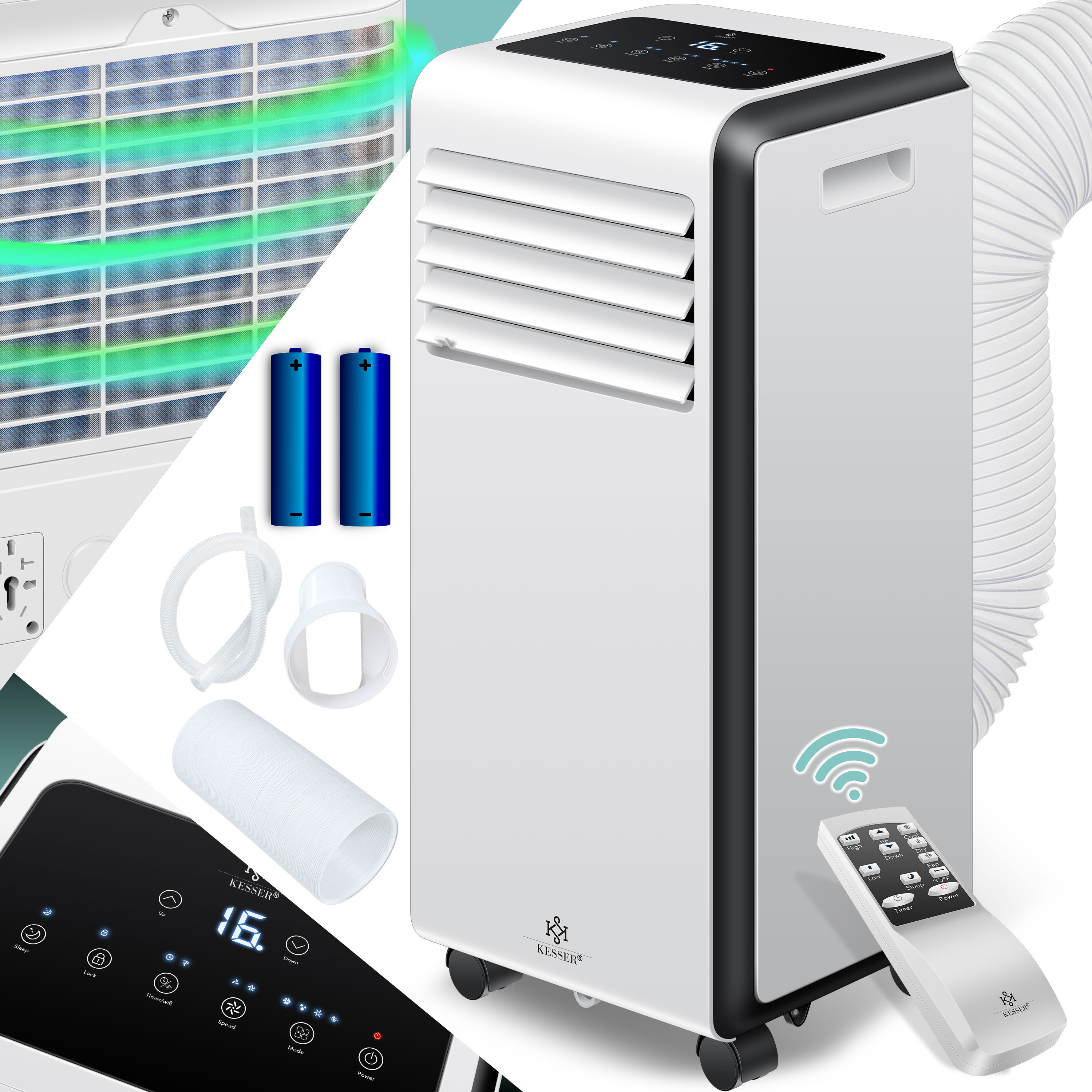 Luxus Kesser 4in1 Mobile Klimaanlage Bildnull